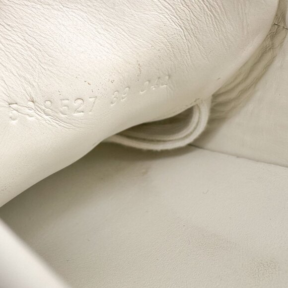 Gucci Ace GG Interlock Logo Low Top Sneakers White Leather Size 39 US 9 Women - Picture 14 of 14